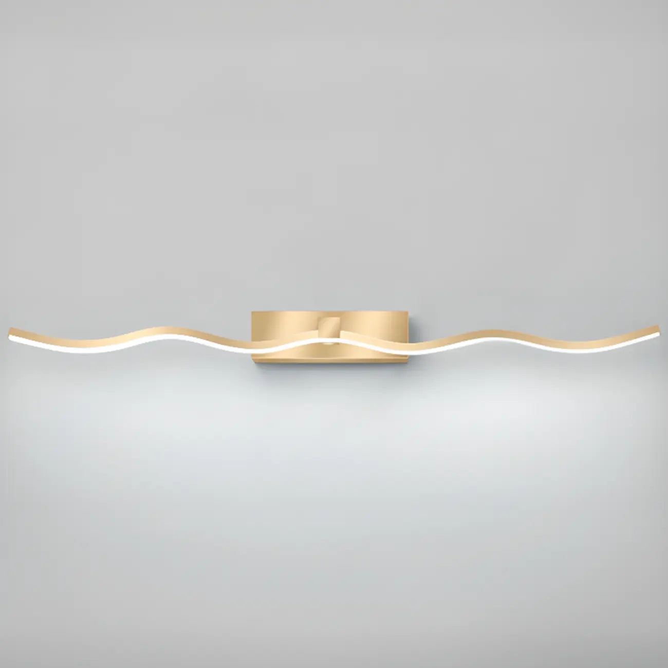 Wall-Mounted Bathroom LED Vanity Light with Silica Gel Shade