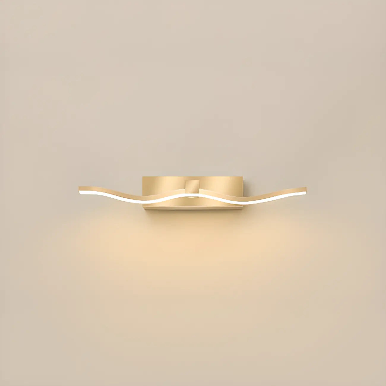 Wall-Mounted Bathroom LED Vanity Light with Silica Gel Shade