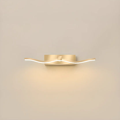 Wall-Mounted Bathroom LED Vanity Light with Silica Gel Shade