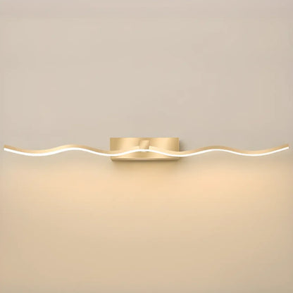 Wall-Mounted Bathroom LED Vanity Light with Silica Gel Shade