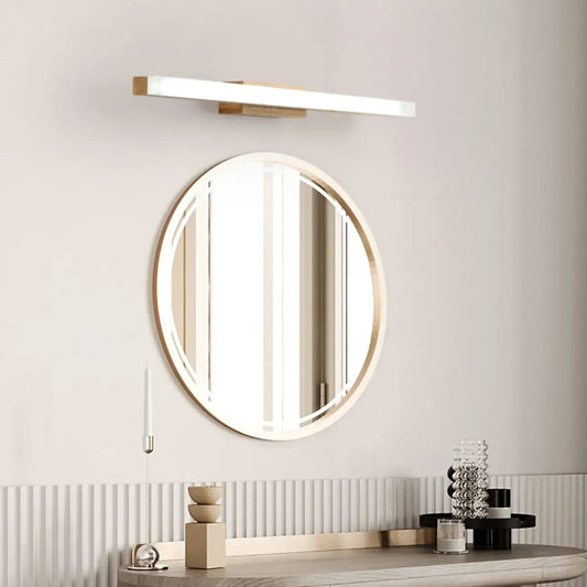 Simple Wall-Mounted LED Vanity Light for Bathroom decor