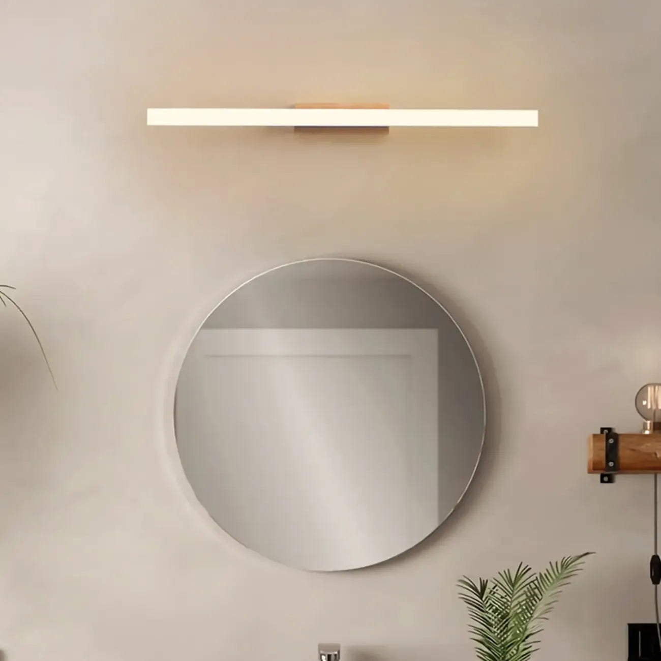 Simple Wall-Mounted LED Vanity Light for Bathroom decor