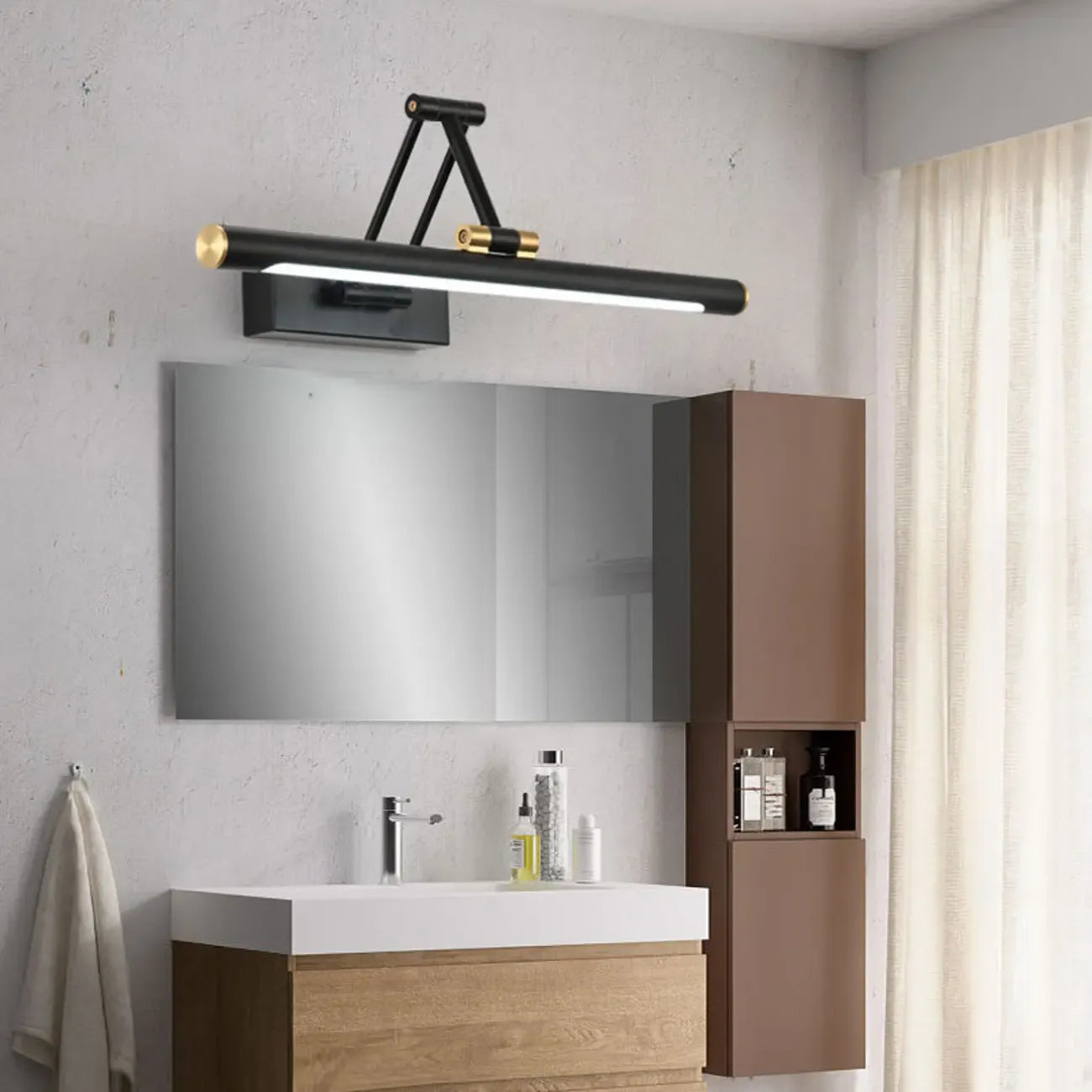 Minimalistic Linear LED Vanity Light Bar for Bathroom Decor