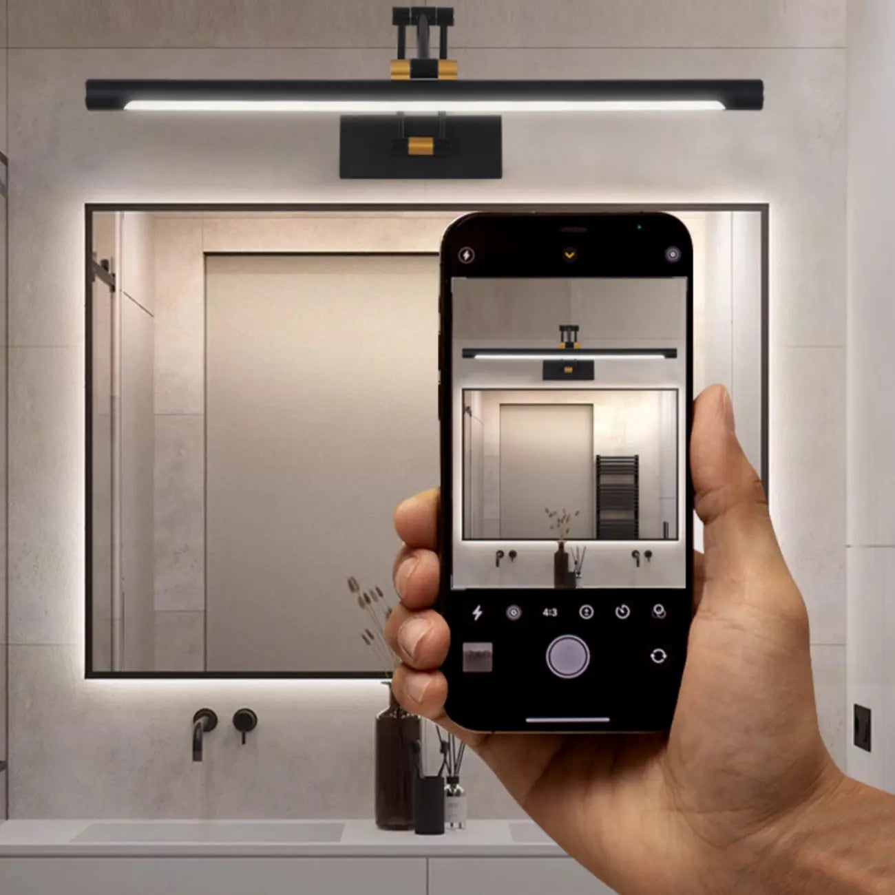 Minimalistic Linear LED Vanity Light Bar for Bathroom Decor