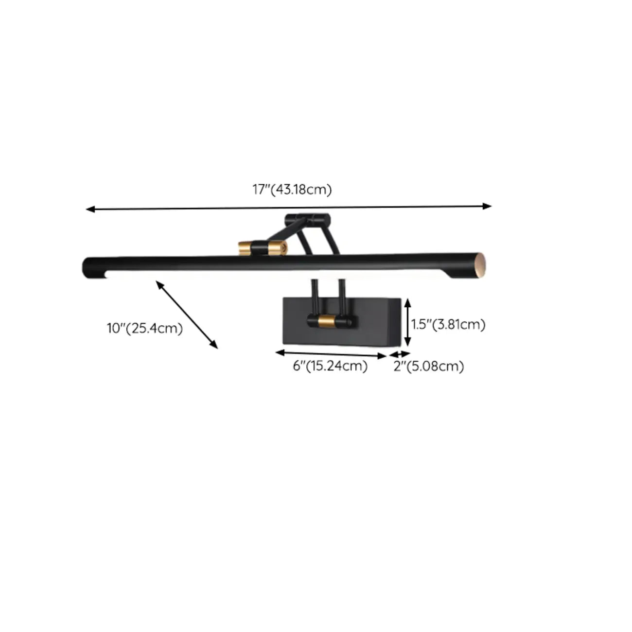Minimalistic Linear LED Vanity Light Bar for Bathroom Decor