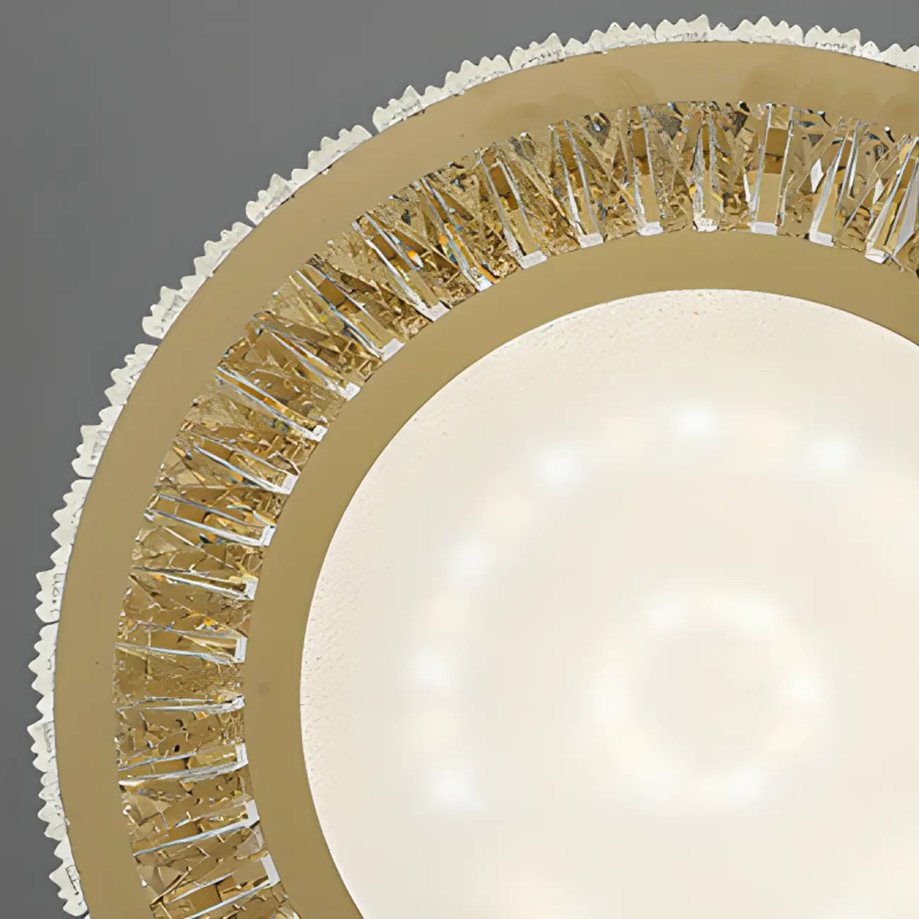 Modern Cylinder Crystal Ceiling Light for Living Room Use