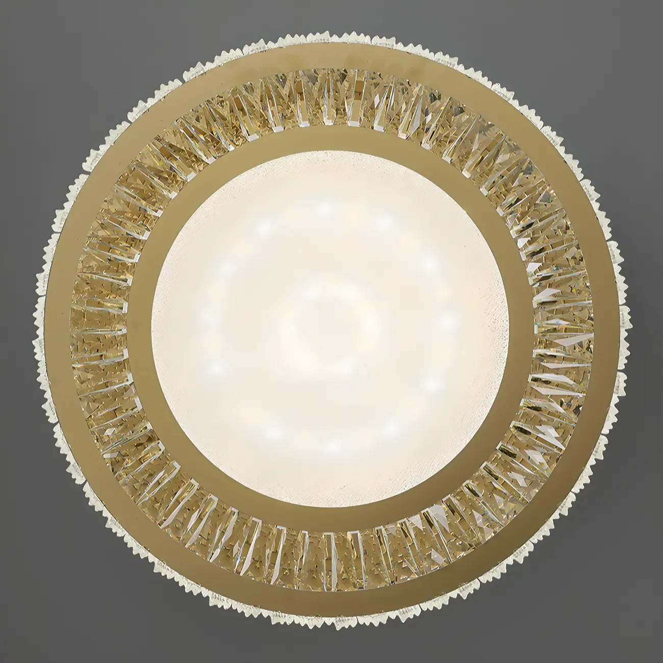 Modern Cylinder Crystal Ceiling Light for Living Room Use