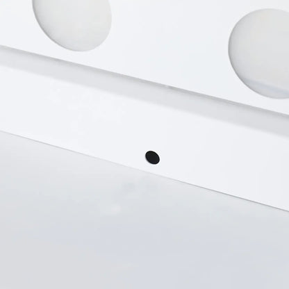 6-Light White Acrylic LED Bar Vanity Light for Bathroom