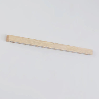 Indoor Minimalist Wooden Linear LED Wall Light