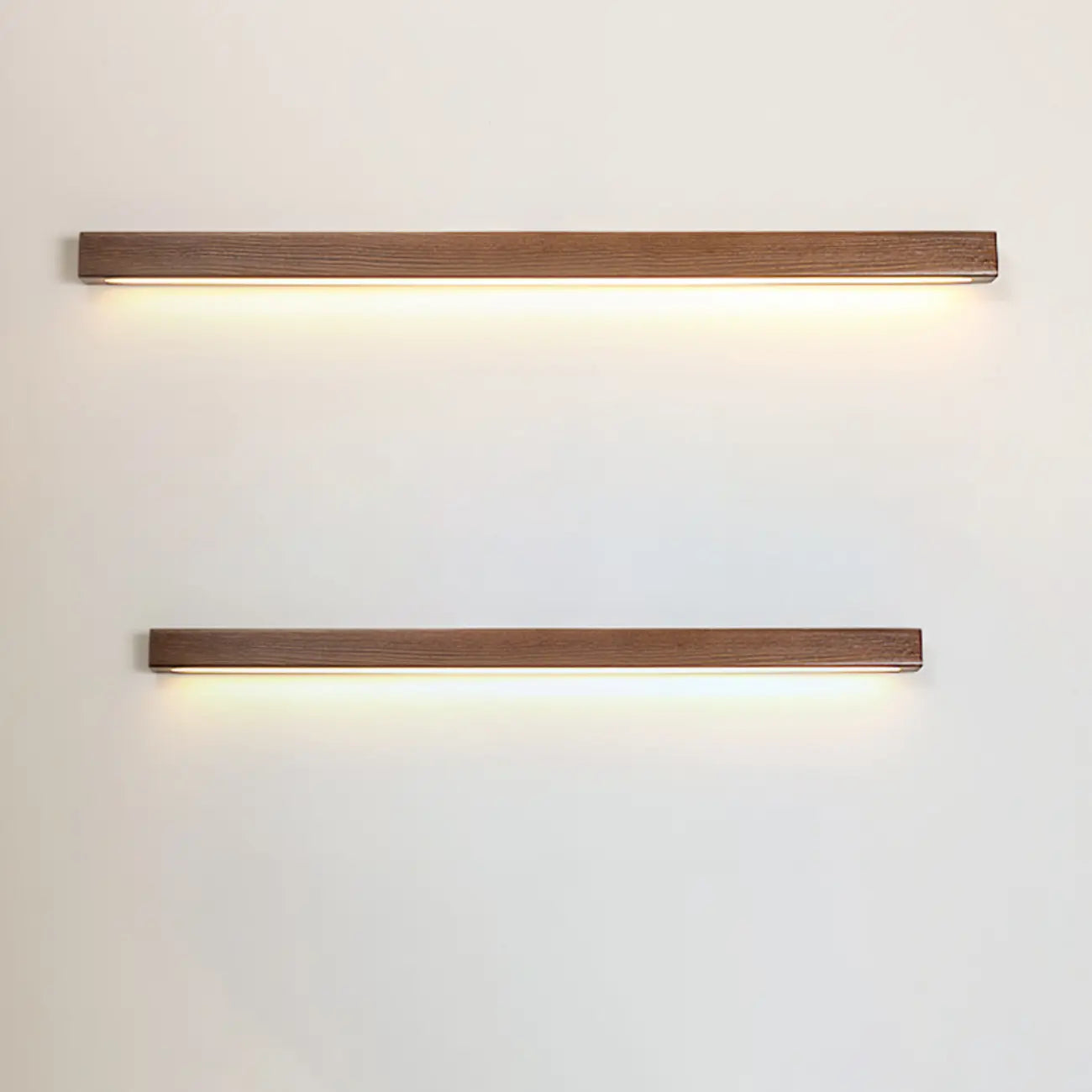 Indoor Minimalist Wooden Linear LED Wall Light