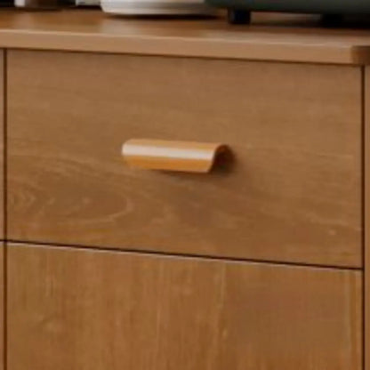 Large Wooden Acrylic Display Storage Adjustable Buffet Cabinet