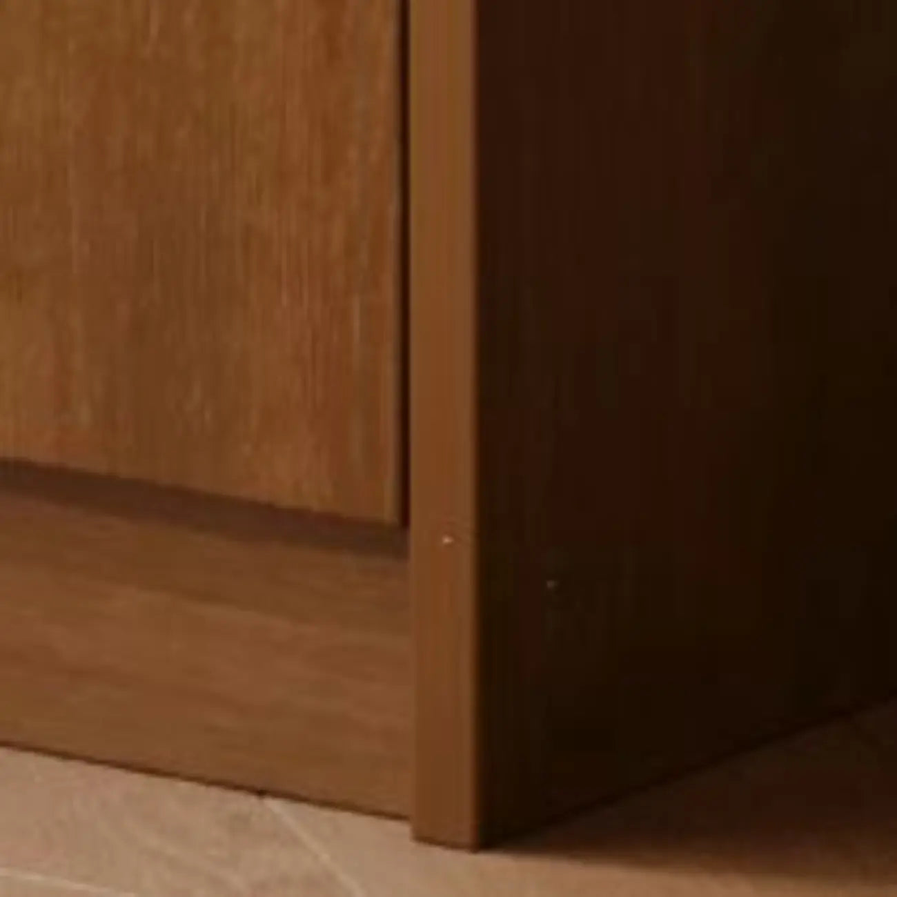 Large Wooden Acrylic Display Storage Adjustable Buffet Cabinet