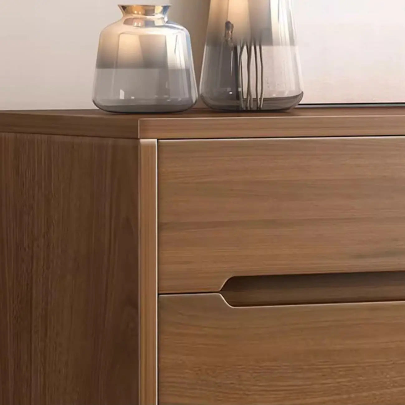 Entryway Adjustable Wooden Shoe Storage Cabinet with Doors