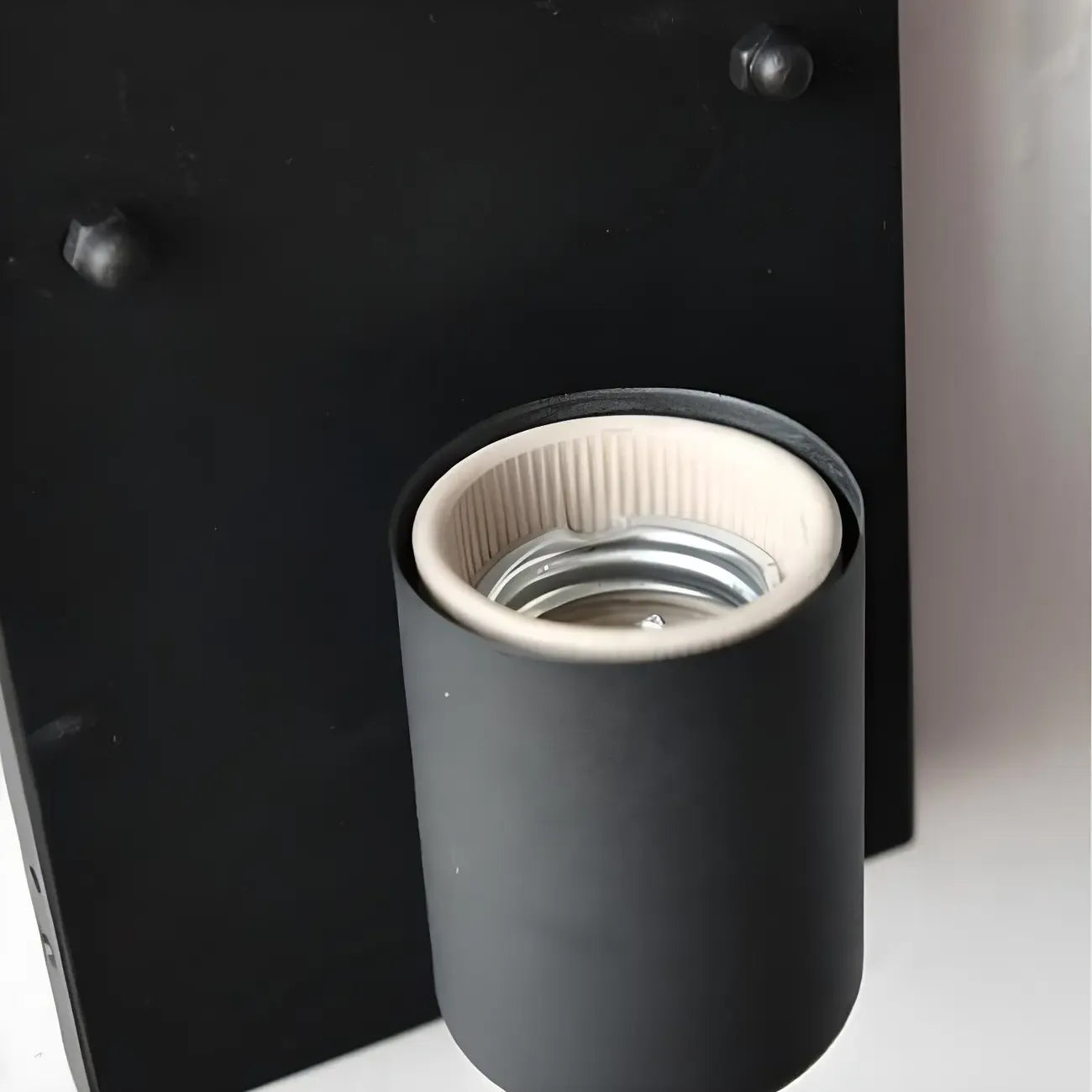 Industrial Metal Black Rectangle Lantern Outdoor Wall Light