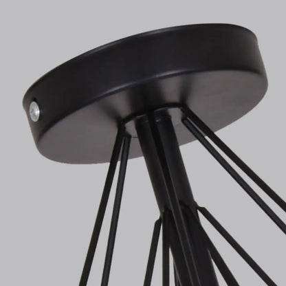 10.5 Mini Fabric Semi Flush LED Ceiling Light for Hallway