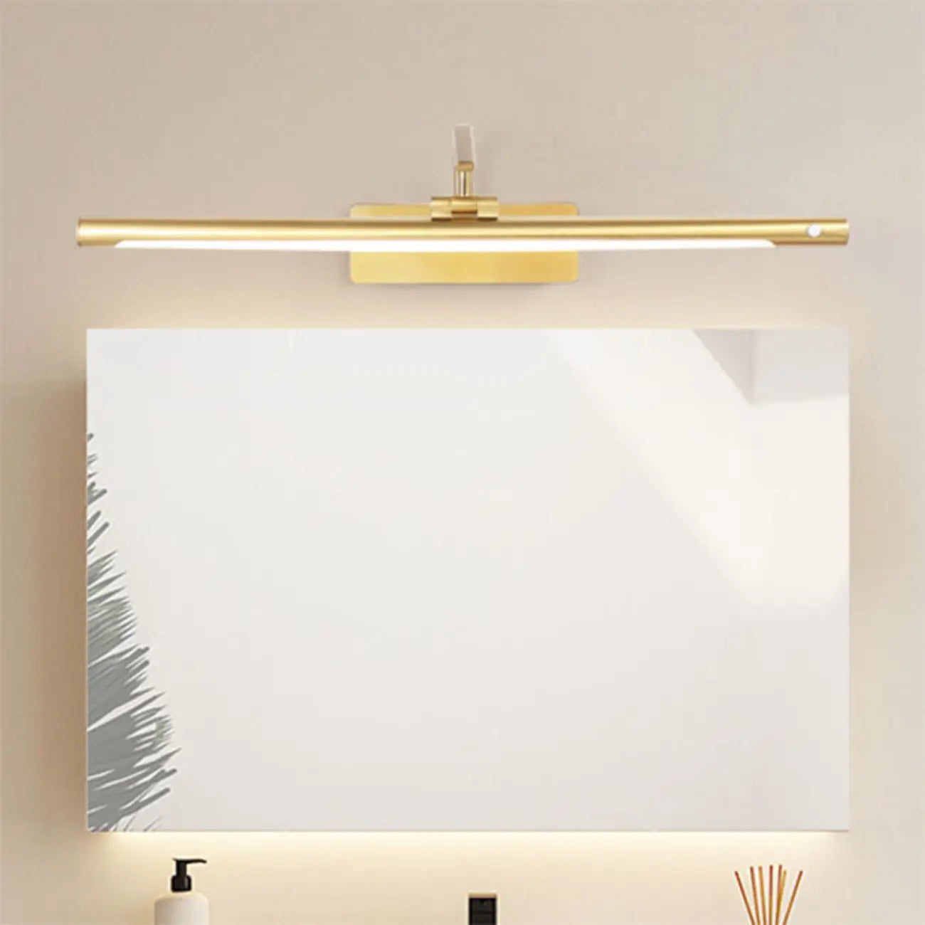 Stylish Metal Linear Natural Light LED Bathroom Vanity Light
