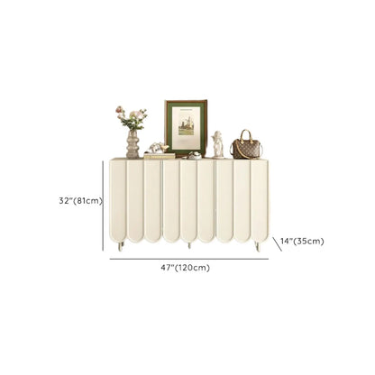 Modern Large beige Wooden Adjustable Entryway Shoe Cabinet