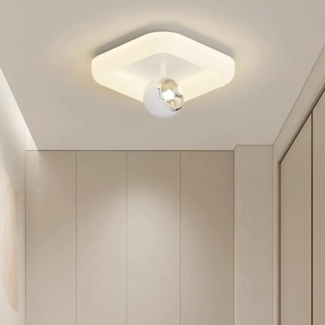 5 to 9 Inch Modern LED Flush Mount Ceiling Light for Entryway