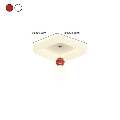5 to 9 Inch Modern LED Flush Mount Ceiling Light for Entryway