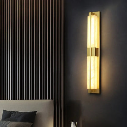 Modern Art Alloy Rectangular Wall light
