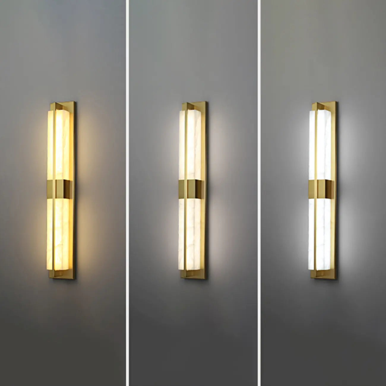 Modern Art Alloy Rectangular Wall light