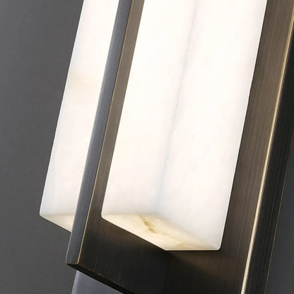 Modern Art Alloy Rectangular Wall light