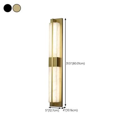 Modern Art Alloy Rectangular Wall light
