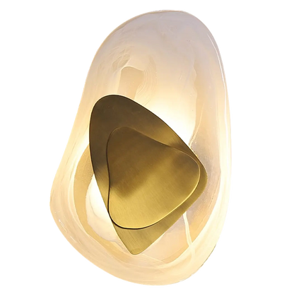 Post-Modern Crystal LED Wall Sconce for Living Room Decor