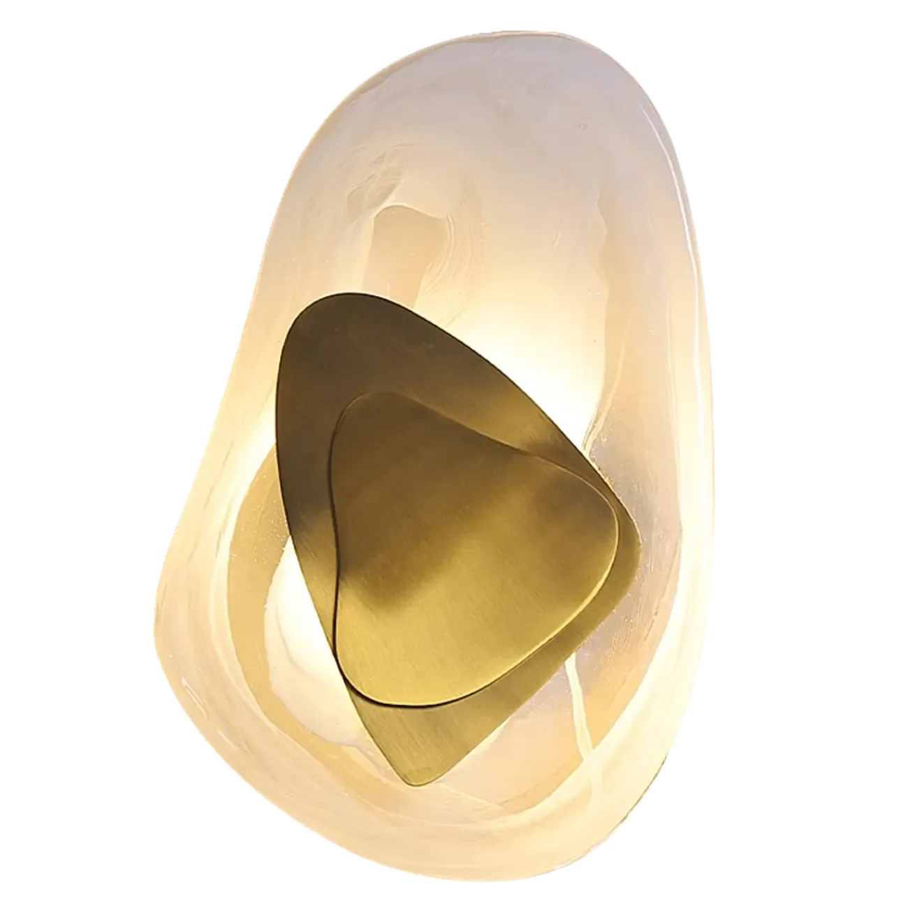 Post-Modern Crystal LED Wall Sconce for Living Room Decor