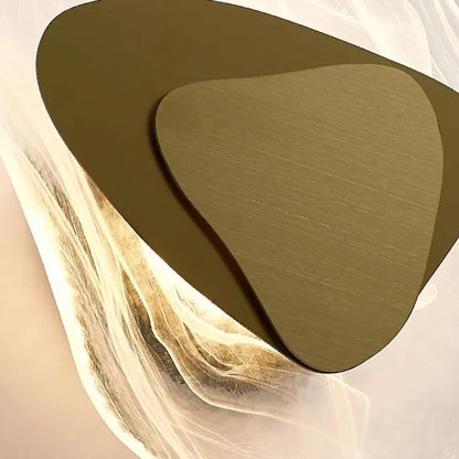 Post-Modern Crystal LED Wall Sconce for Living Room Decor