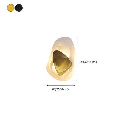 Post-Modern Crystal LED Wall Sconce for Living Room Decor