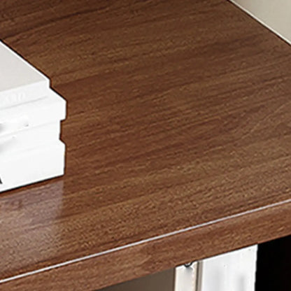 Entryway Rubberwood Singer Drawer Shoe Storage Bench