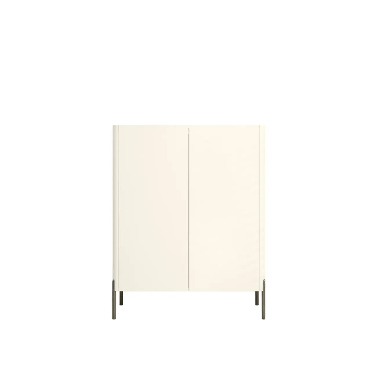 Coffee Solid Wood Shoe Cabinet with Adjustable Shelves