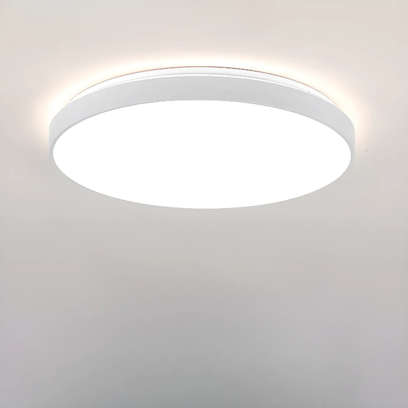 Stylish Circular Acrylic Flush Ceiling Light in Multi Dimming