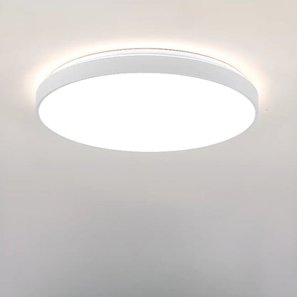 Stylish Circular Acrylic Flush Ceiling Light in Multi Dimming