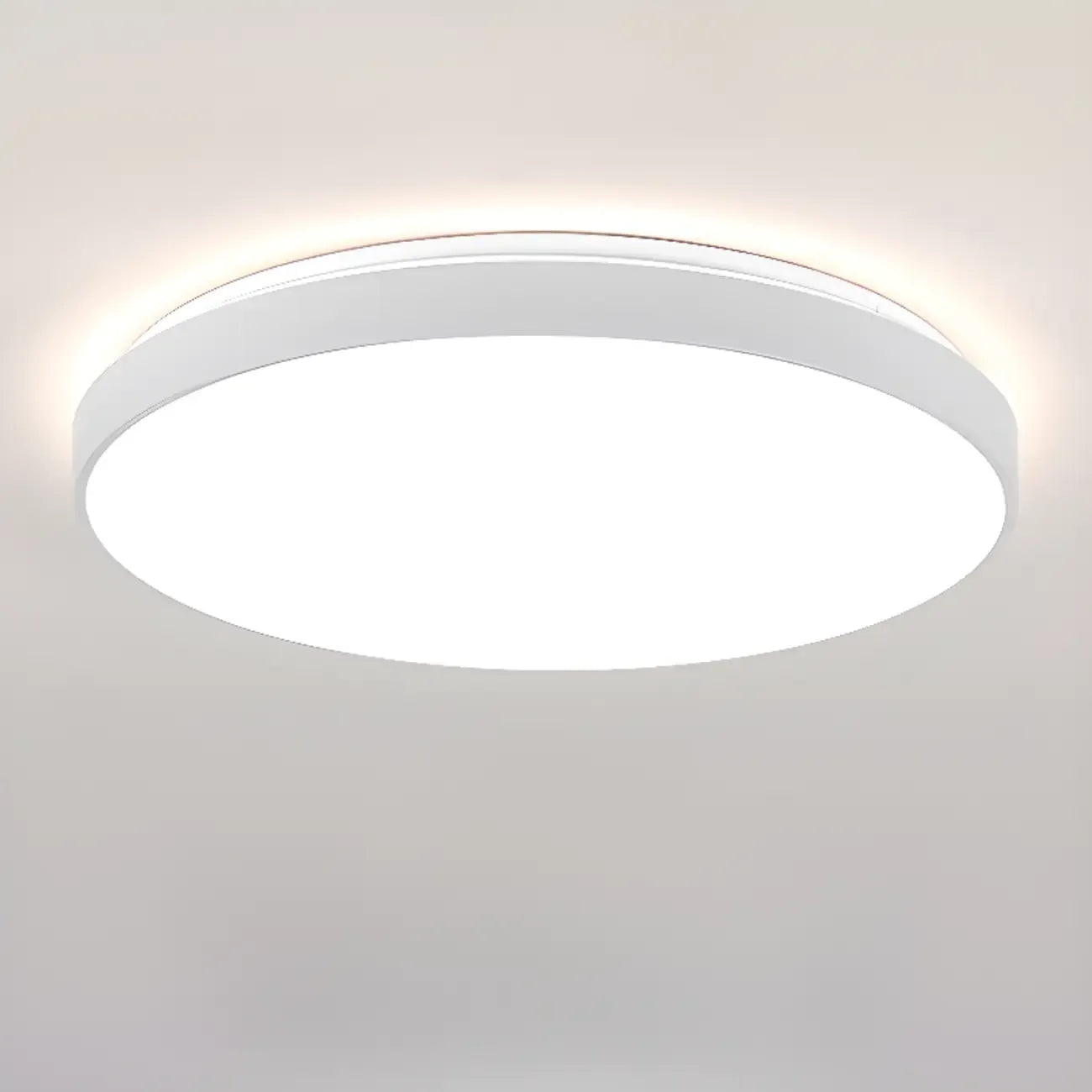 Stylish Circular Acrylic Flush Ceiling Light in Multi Dimming