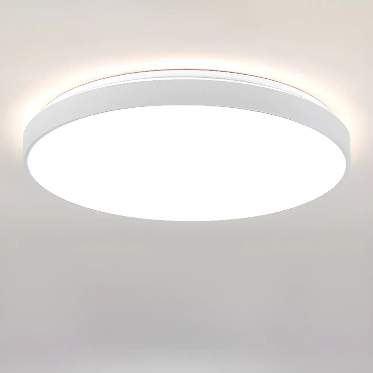 Stylish Circular Acrylic Flush Ceiling Light in Multi Dimming