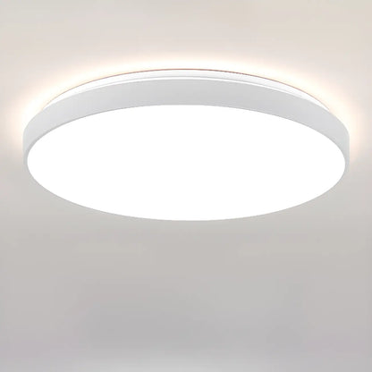 Stylish Circular Acrylic Flush Ceiling Light in Multi Dimming