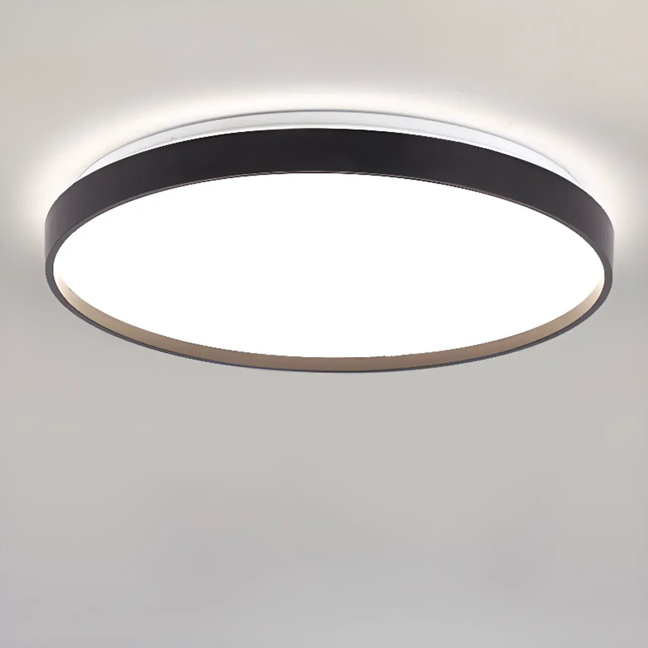 Stylish Circular Acrylic Flush Ceiling Light in Multi Dimming
