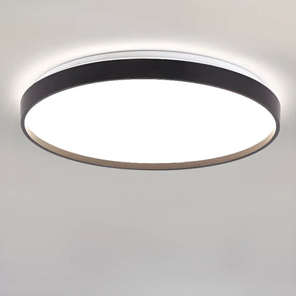 Stylish Circular Acrylic Flush Ceiling Light in Multi Dimming