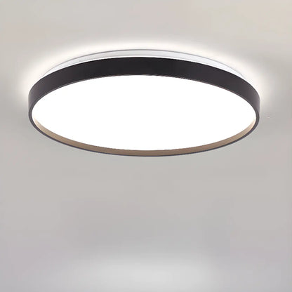 Stylish Circular Acrylic Flush Ceiling Light in Multi Dimming