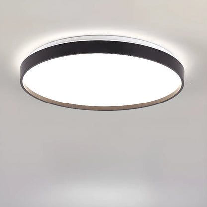 Stylish Circular Acrylic Flush Ceiling Light in Multi Dimming