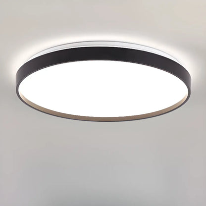 Stylish Circular Acrylic Flush Ceiling Light in Multi Dimming