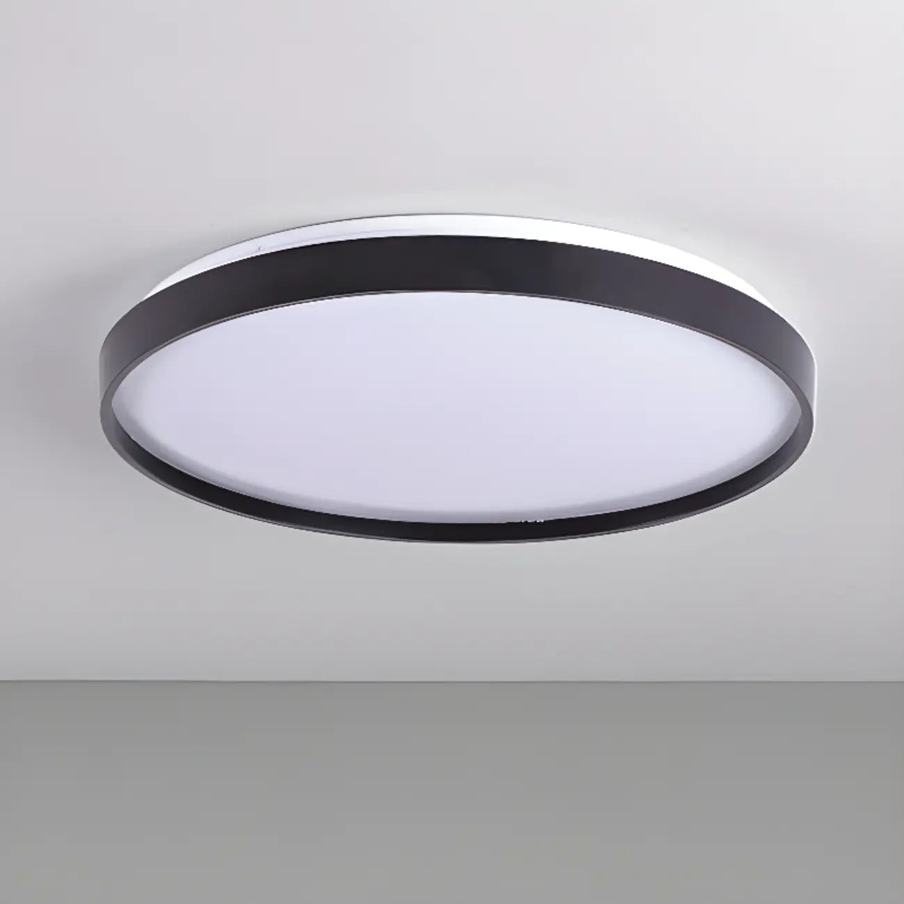 Stylish Circular Acrylic Flush Ceiling Light in Multi Dimming