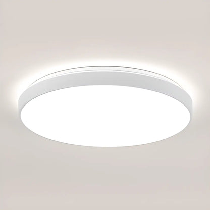 Stylish Circular Acrylic Flush Ceiling Light in Multi Dimming