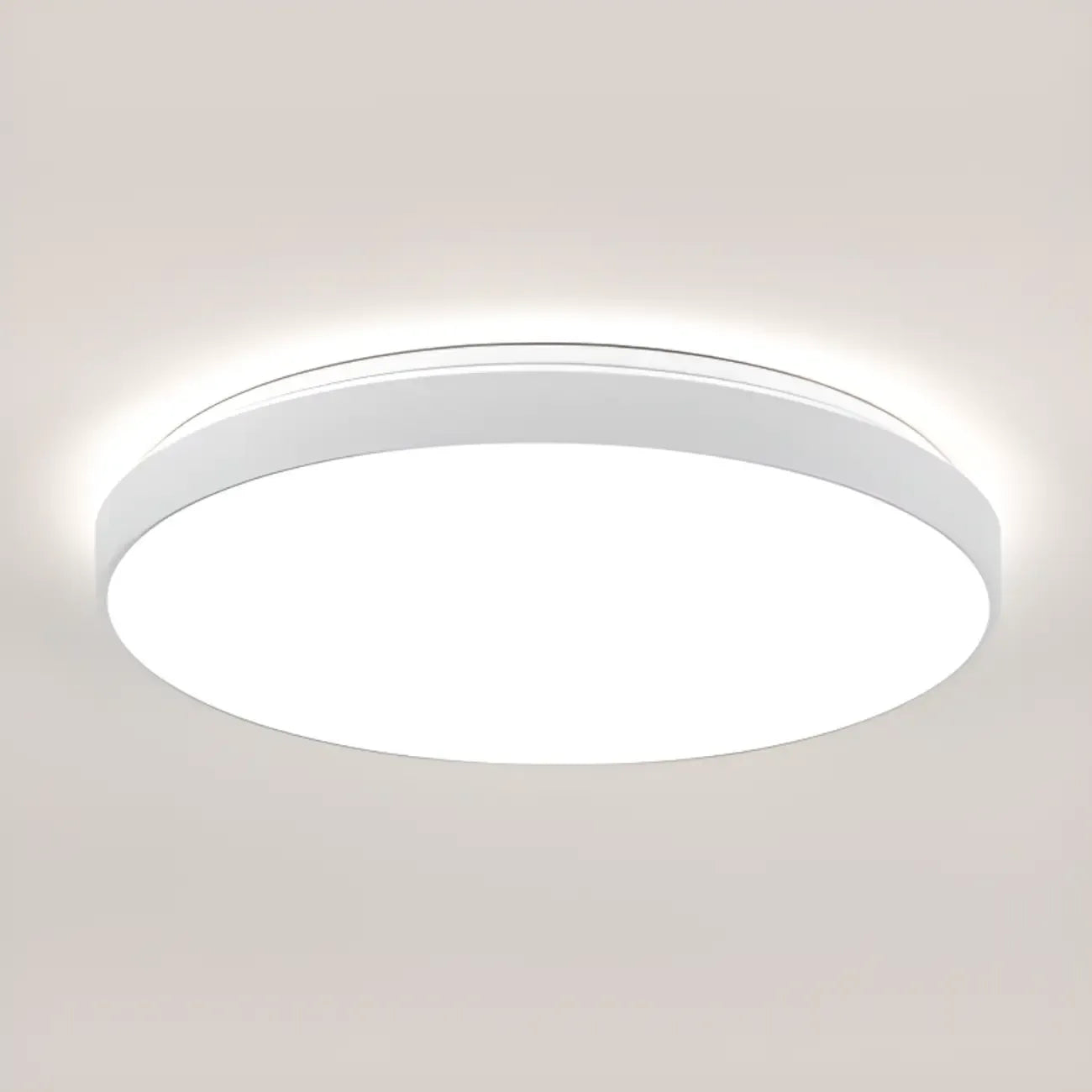 Stylish Circular Acrylic Flush Ceiling Light in Multi Dimming