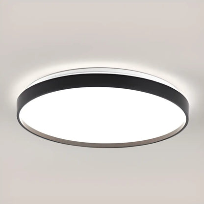Stylish Circular Acrylic Flush Ceiling Light in Multi Dimming