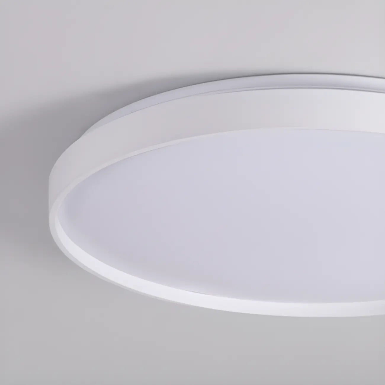 Stylish Circular Acrylic Flush Ceiling Light in Multi Dimming