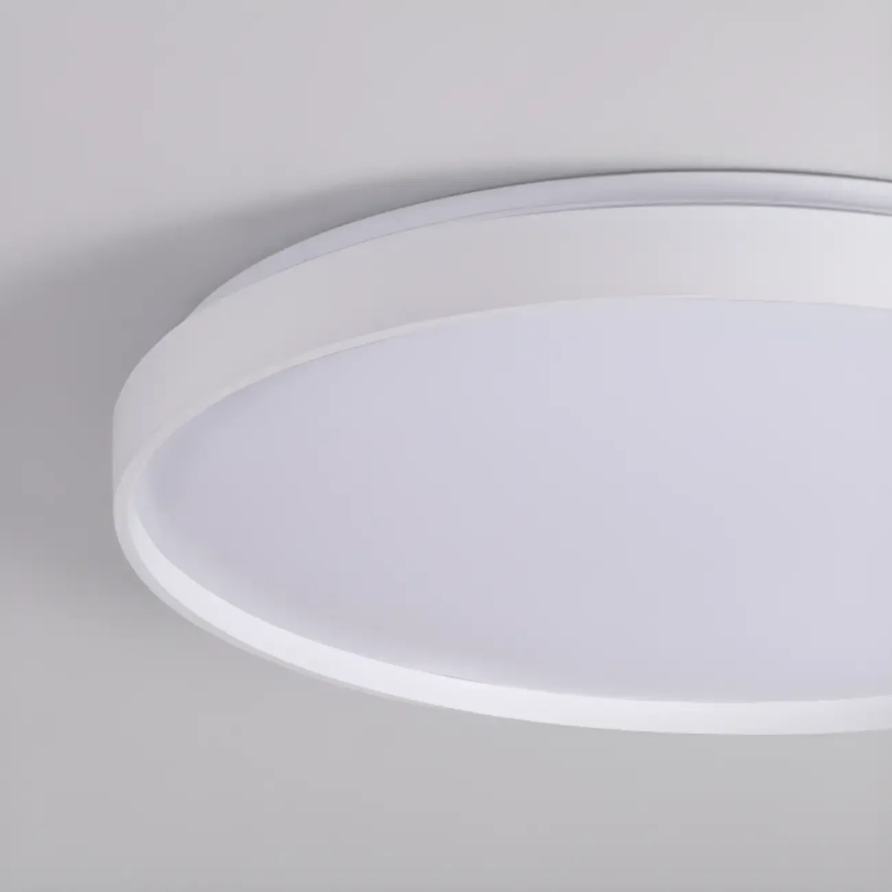 Stylish Circular Acrylic Flush Ceiling Light in Multi Dimming