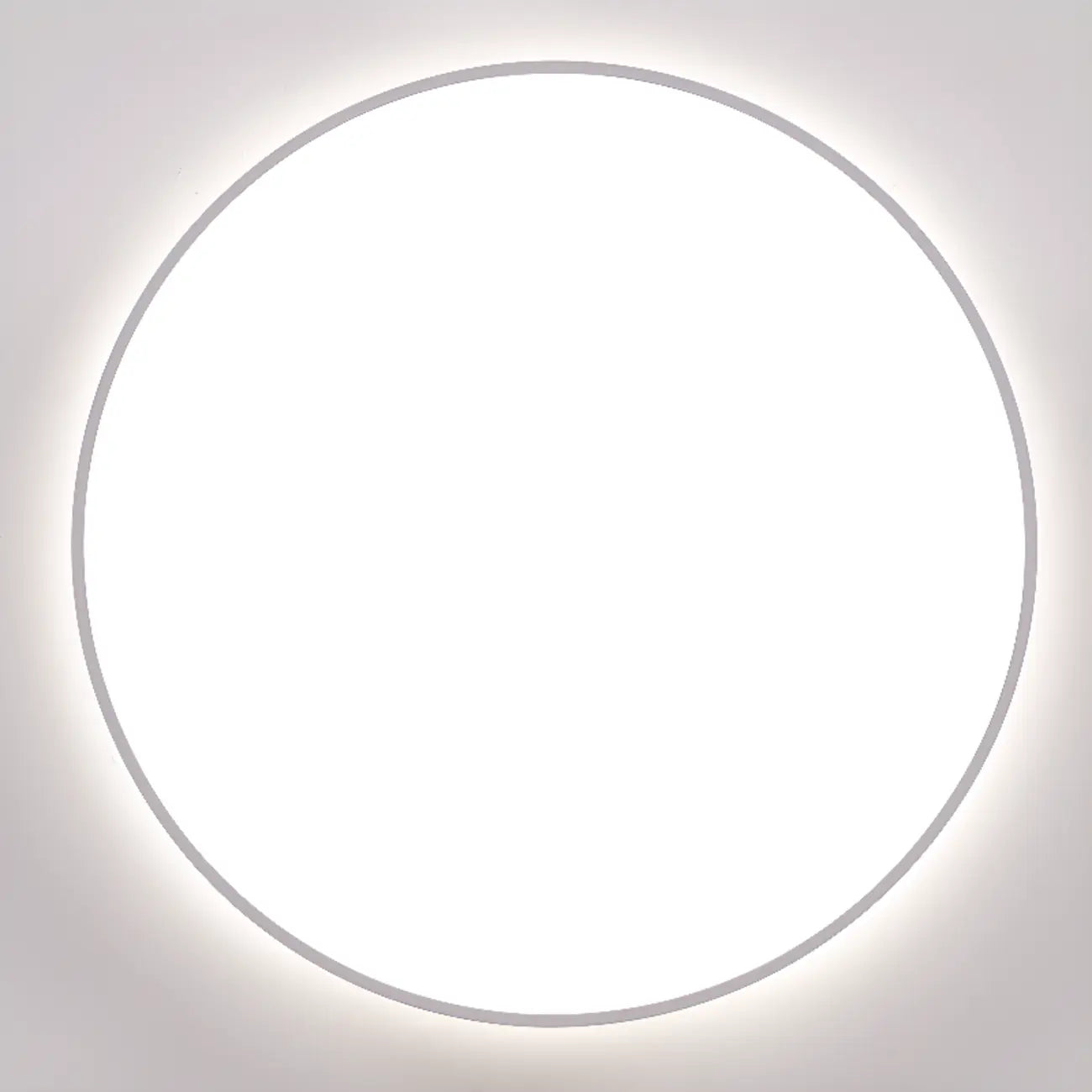 Stylish Circular Acrylic Flush Ceiling Light in Multi Dimming